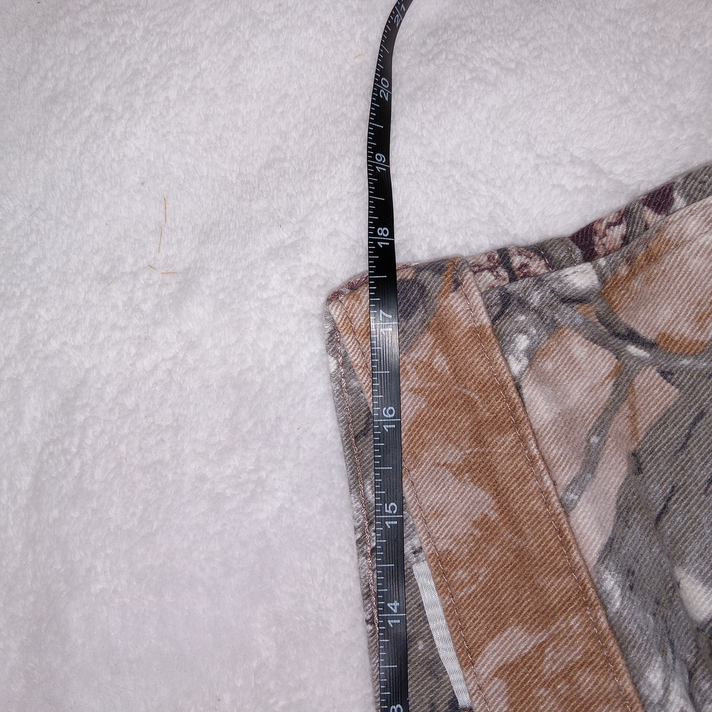 Wrangler Mossy Oak Fusion 3D Camo Jeans Mens 34x30 Double Knee Hunting 97GR1FS - Picture 7 of 11